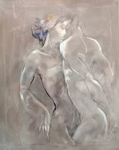 Body Talk (Oil on canvas) by Jurgen Gorg on Original