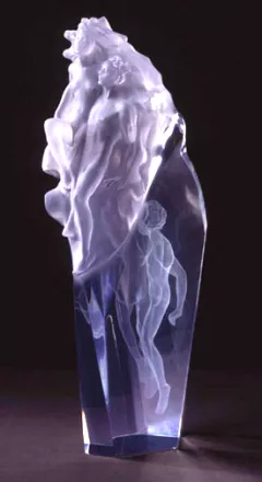 Born of Light by Frederick Hart on Acrylic Sculpture