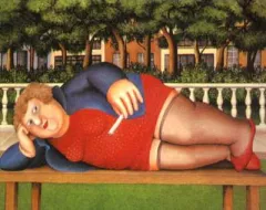  by Beryl Cook on Serigraph