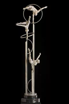 Caruso Triptych by Richard MacDonald on Bronze Sculpture