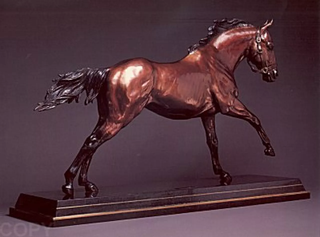 Champion Blood by Ramon Parmenter on Sculpture