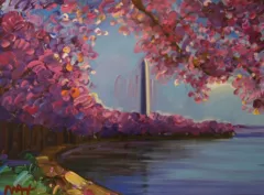 Cherry Blossom (Original) by Peter Max on Original