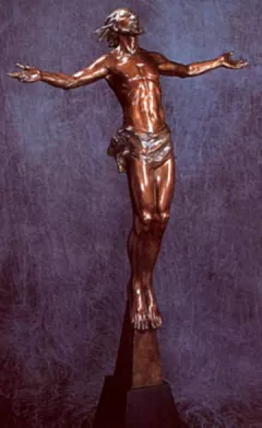 Christ Rising by Frederick Hart on Bronze Sculpture