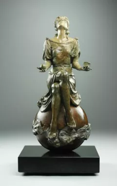 Circle of Life - Libra by Nguyen Tuan on Bronze Sculpture