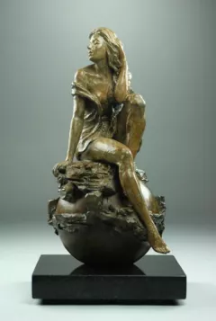 Circle of Life - Virgo by Nguyen Tuan on Bronze Sculpture