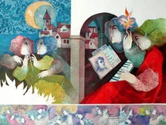  by Alvar Sunol on Lithograph