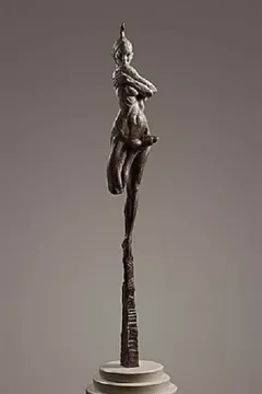 Contemporary Nude Spire II - Essence by Richard MacDonald on Bronze Sculpture