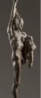 Contemporary Nude Spire I - Verity by Richard MacDonald on Bronze Sculpture