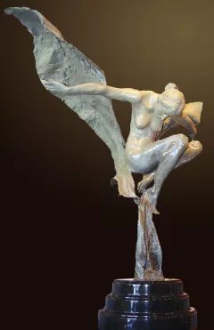 Contentment by Nguyen Tuan on Bronze Sculpture