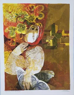  by Alvar Sunol on Lithograph
