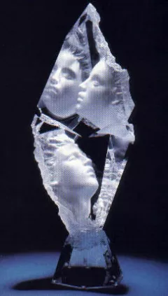 Crystal Fire by Michael Wilkinson on Acrylic Sculpture