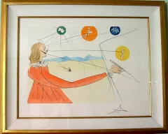  by Salvador Dali on Lithograph