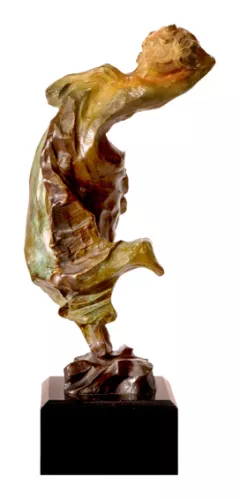 Dancer (Bronze) by Abrishami Hessam on Bronze Sculpture