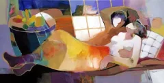 Daylight Dream by Abrishami Hessam on Serigraph on Canvas