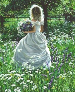 Day of Her Dreams by Susan Rios on Serigraph