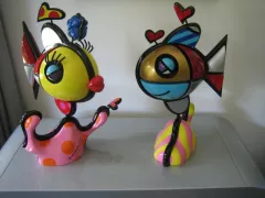  by Romero Britto on Sculpture