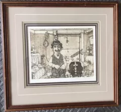  by Charles Bragg on Etching