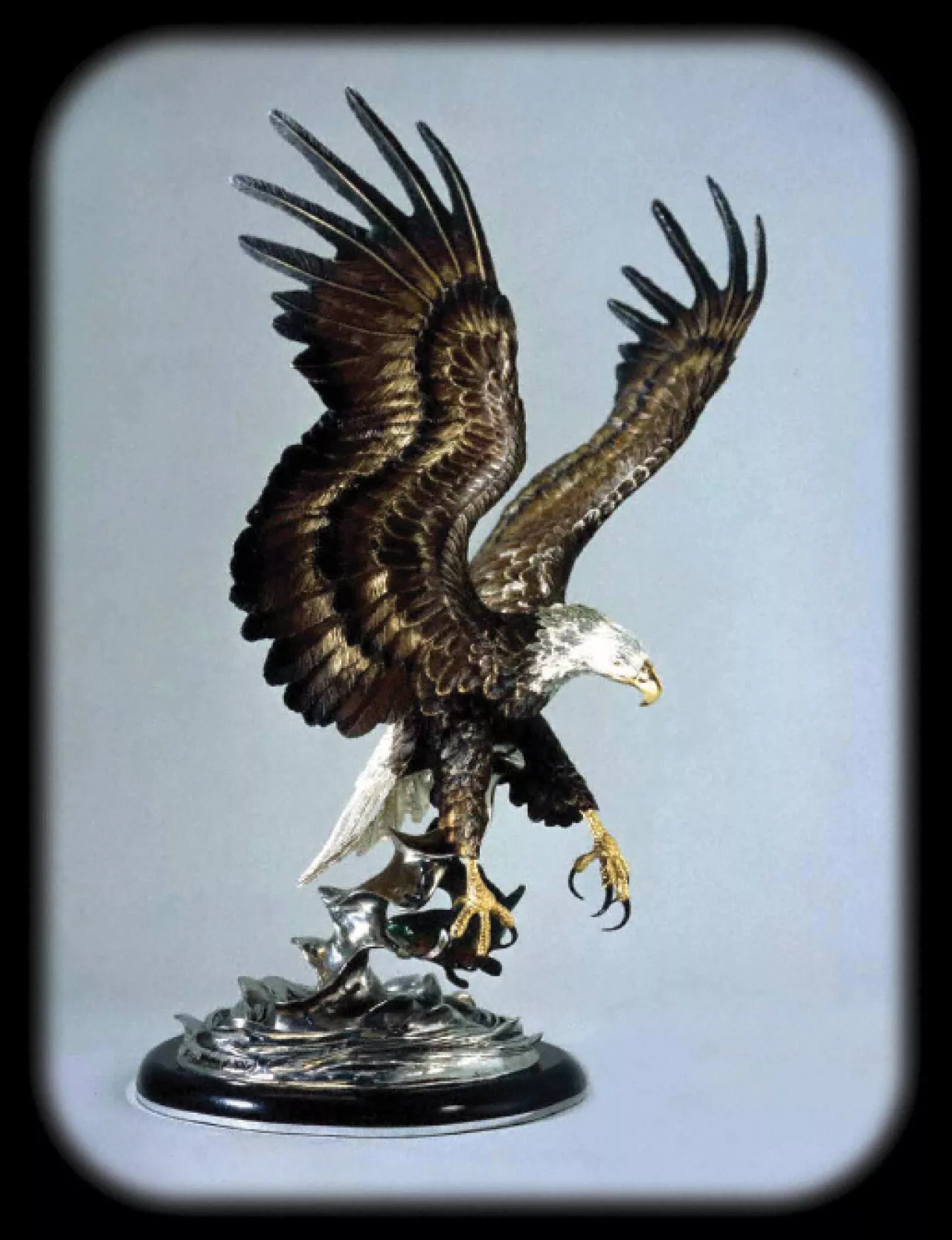 Eagles Domain by Chester Fields on Bronze Sculpture