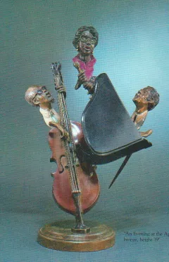 Evening At The Apollo by Paul Wegner on Bronze Sculpture