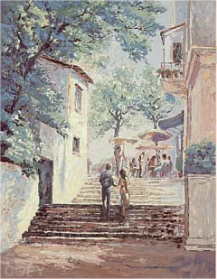 Foyer des Artistes by Mark King on Serigraph