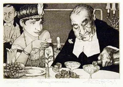  by Charles Bragg on Etching