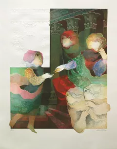  by Alvar Sunol on Lithograph
