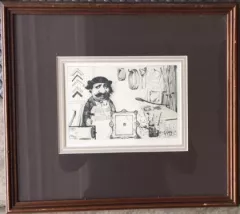  by Charles Bragg on Etching