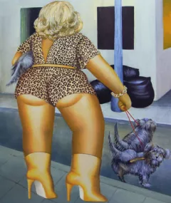  by Beryl Cook on Serigraph