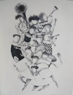  by Rodo Boulanger on Lithograph