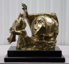  by Alvar Sunol on Bronze Sculpture