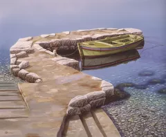 Little Pier (Original) by Frane Mlinar on Original