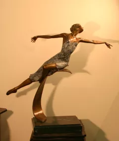 Misty Breeze by Mario Jason on Bronze Sculpture