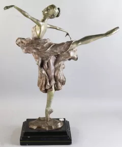 Miss Lorraine by Mario Jason on Bronze Sculpture