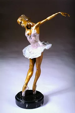 Petite Danseuse by Mario Jason on Bronze Sculpture