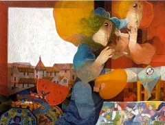  by Alvar Sunol on Lithograph