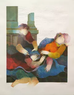  by Alvar Sunol on Lithograph