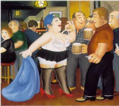  by Beryl Cook on Serigraph