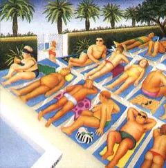  by Beryl Cook on Serigraph