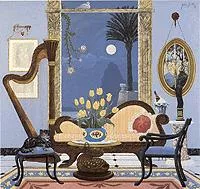 Tulips and Mumms by John Kiraly on Serigraph