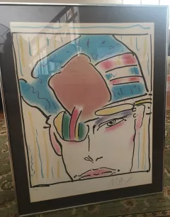 Female by Peter Max on Lithograph
