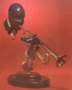 Hello Louis by Paul Wegner on Bronze Sculpture