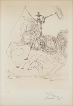  by Salvador Dali on Etching