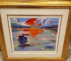 America 500: Sunset by Peter Max on Mixed Media