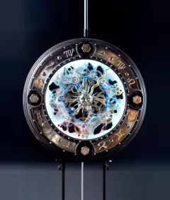 Astrological Clock by Dale Mathis on Sculpture