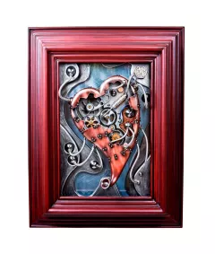 Beat of My Broken Heart by Dale Mathis on Sculpture