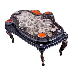 Wicked Coffee Table Clock by Dale Mathis on Sculpture