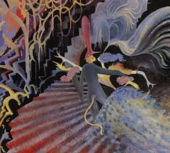Cat Carnival In West Venice by Dr. Seuss on Serigraph on Canvas