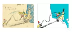 Do You Like Green Eggs and Ham? (Diptych) by Dr. Seuss on Serigraph on Paper