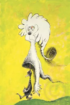 Fooling Nobody by Dr. Seuss on Serigraph on Canvas