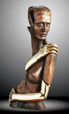 L'Innamorata (In Love) by Lucio Oliveri on Bronze Sculpture
